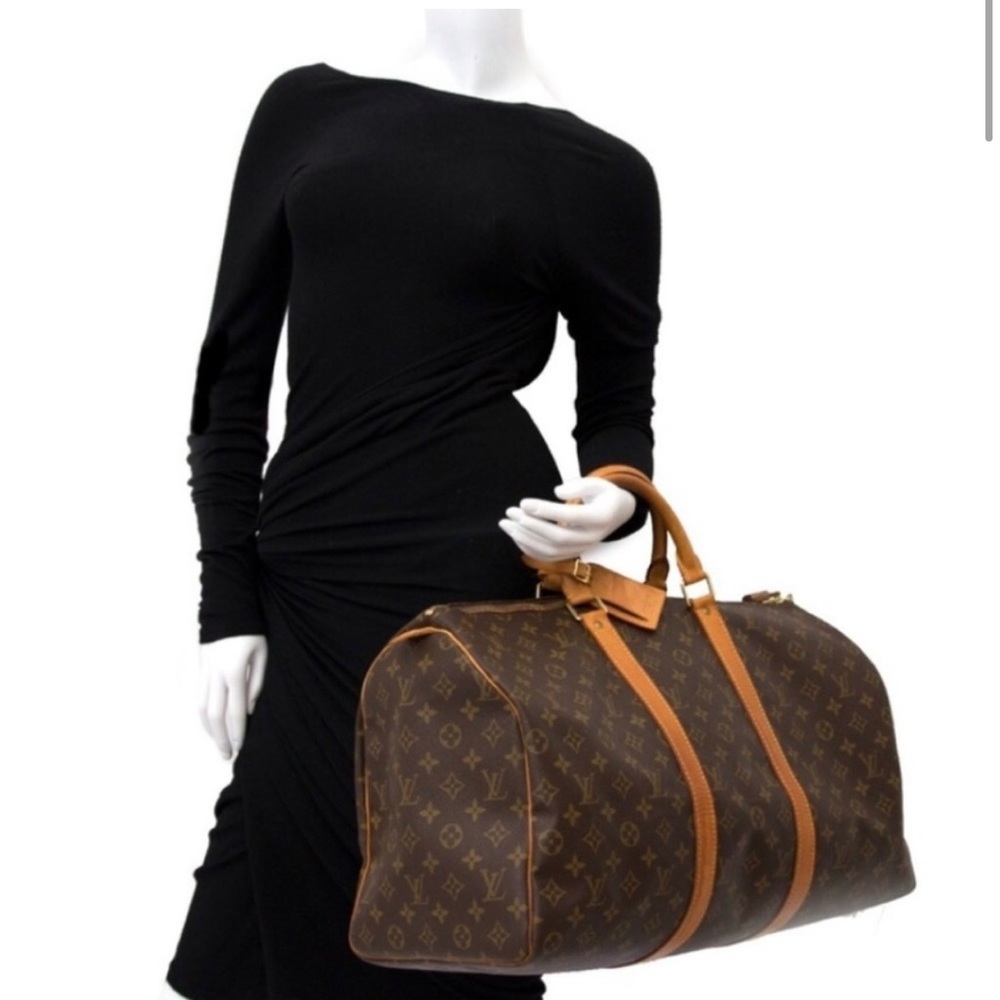 Authentic Louis Vuitton Keepall 45 Travel Bag Vintage